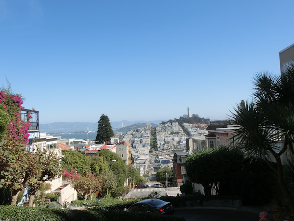 九曲花街 Lombard Street (倫巴底街) 舊金山