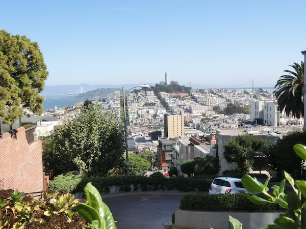 九曲花街 Lombard Street (倫巴底街) 舊金山