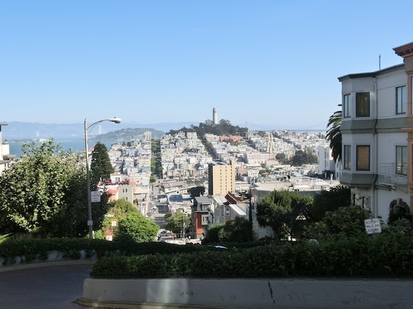 九曲花街Lombard Street (倫巴底街) 舊金山