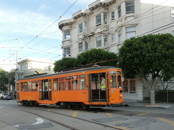 舊金山交通 Historic Streetcars 復古電車