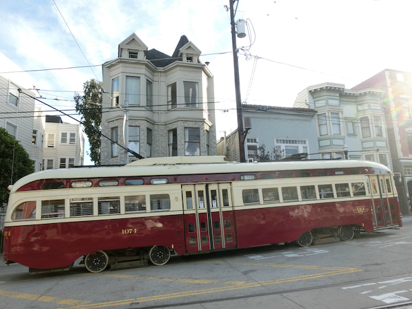 舊金山交通 Historic Streetcars 復古電車