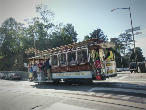 舊金山交通 Cable cars纜車(叮噹車)