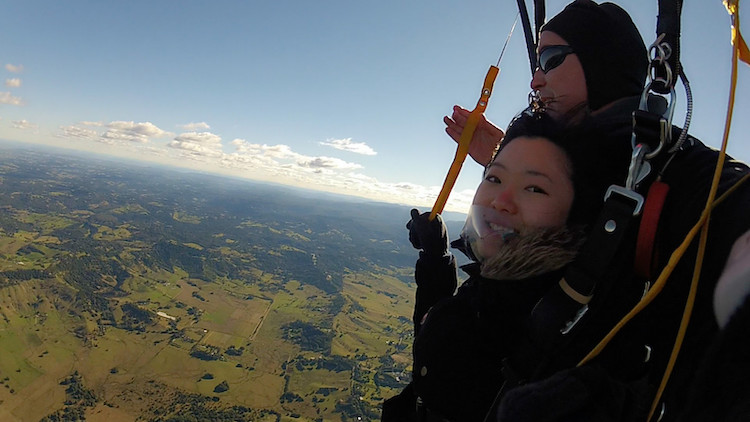 澳洲 高空跳傘 sky diving