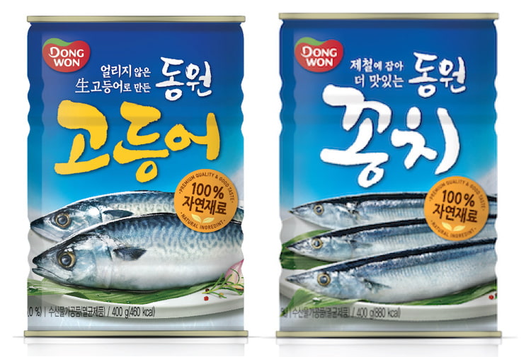 韓國罐頭 青花魚 鯖魚 고등어 꽁치